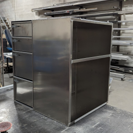 Custom Rolling Drawer Cabinet 2