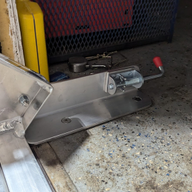 Folding Stair Hardware Attachment